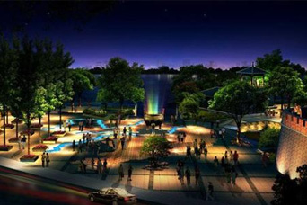 園林景(jing)觀(guan)炤(zhao)明